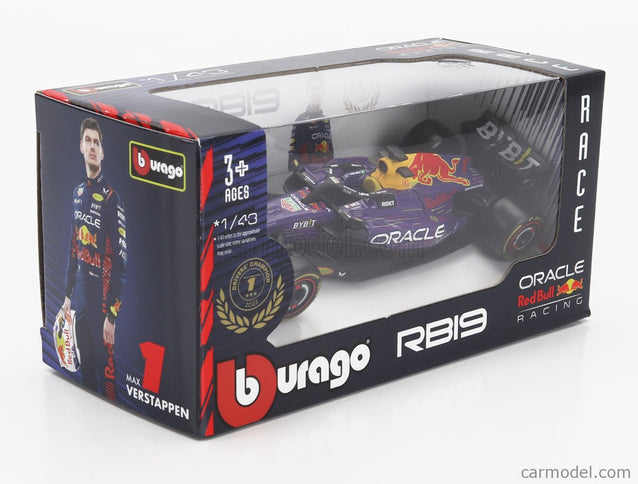 F1 RB19 TEAM ORACLE RED BULL RACING N 1 WORLD CHAMPION WINNER LAS VEGAS USA GP 2023 MAX VERSTAPPEN