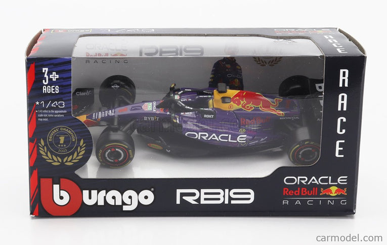 F1 RB19 TEAM ORACLE RED BULL RACING N 1 WORLD CHAMPION WINNER LAS VEGAS USA GP 2023 MAX VERSTAPPEN