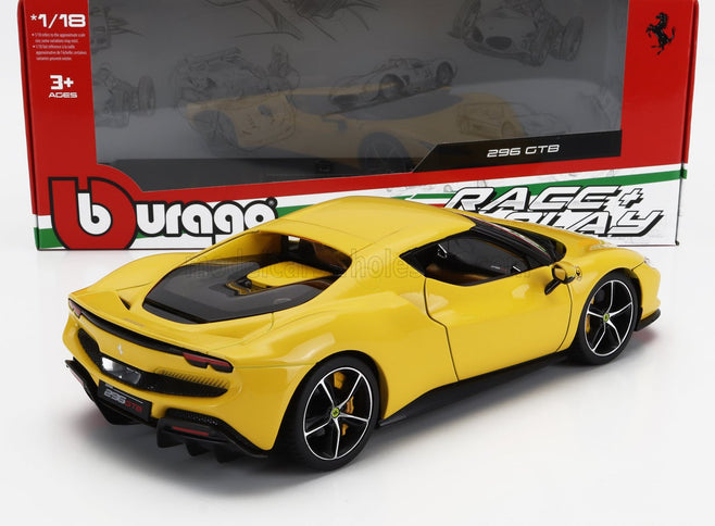 FERRARI | 296 GTB HYBRID 830HP V6 2021 | YELLOW