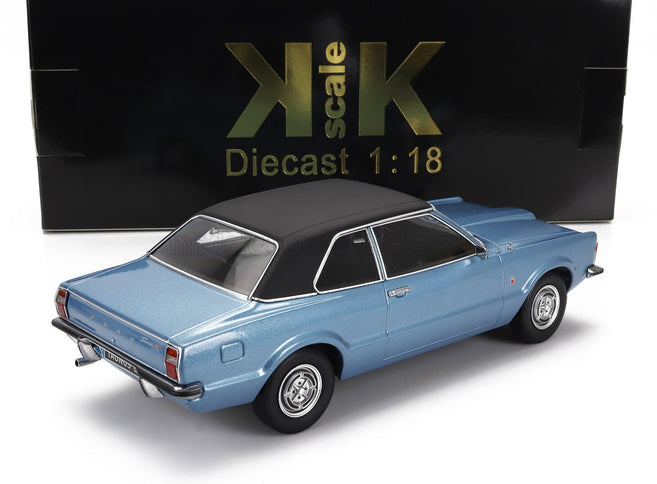 FORD ENGLAND | TAUNUS GT WITH VINYL ROOF 1971 | BLUE MET MATT BLACK