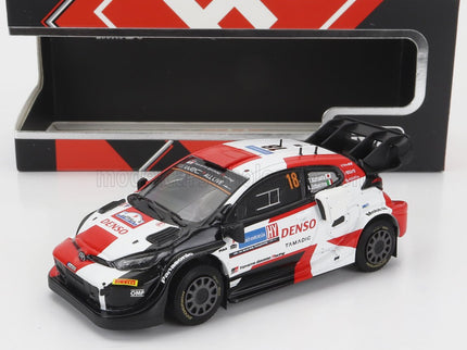 TOYOTA | YARIS GR RALLY1 TEAM TOYOTA GAZOO RACING WRT N 18 7th RALLY ESTLAND 2022 TAKAMOTO KATSUTA - AARON JOHNSTON | WHITE RED BLACK