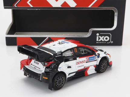 TOYOTA | YARIS GR RALLY1 TEAM TOYOTA GAZOO RACING WRT N 18 7th RALLY ESTLAND 2022 TAKAMOTO KATSUTA - AARON JOHNSTON | WHITE RED BLACK