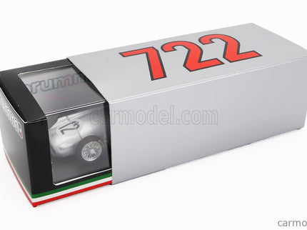 Mercedes Benz F1 W196 N°12 Víťaz British GP 1955 Stirling Moss 1:43 Brumm strieborná