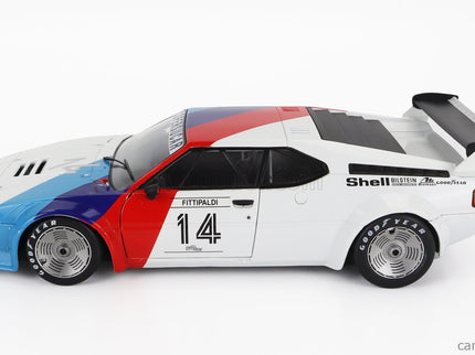 BMW M1 M88 3.5L Team Bmw Motorsport N°14 Procar Series 1979 Emerson Fittipaldi 1:18 Werk83 biela modrá červená