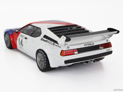 BMW M1 M88 3.5L Team Bmw Motorsport N°14 Procar Series 1979 Emerson Fittipaldi 1:18 Werk83 biela modrá červená