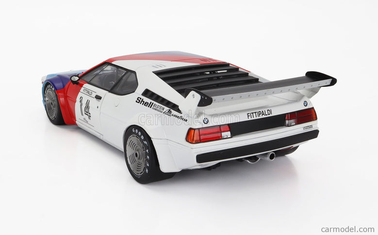 BMW M1 M88 3.5L Team Bmw Motorsport N°14 Procar Series 1979 Emerson Fittipaldi 1:18 Werk83 biela modrá červená