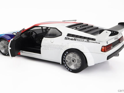 BMW M1 M88 3.5L Team Bmw Motorsport N°14 Procar Series 1979 Emerson Fittipaldi 1:18 Werk83 biela modrá červená