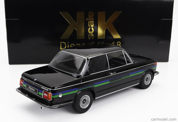 BMW 2002 Alpina 1974 1:18 KK Scale čierna
