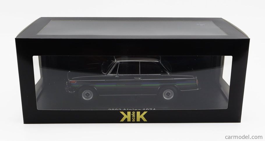 BMW 2002 Alpina 1974 1:18 KK Scale čierna