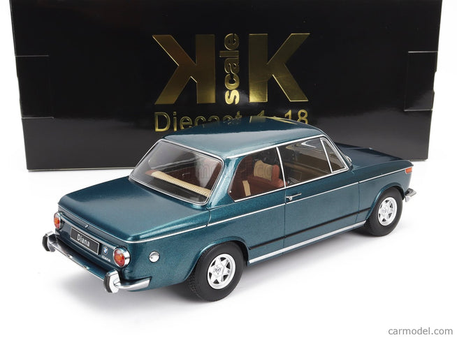 BMW 2002Ti Diana 1970 1:18 KK Scale modrá metalická