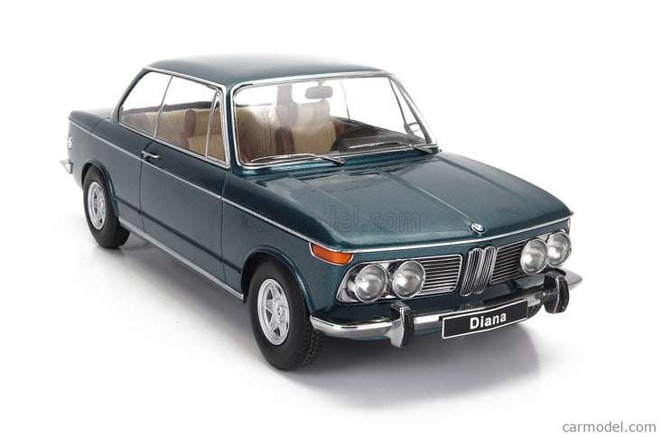 BMW 2002Ti Diana 1970 1:18 KK Scale modrá metalická
