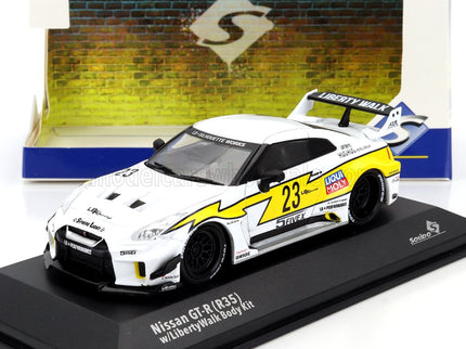 NISSAN | 35GT-RR LB-SILHOUETTE N 23 WORKS LIBERTY WALK 2020 | WHITE YELLOW BLACK