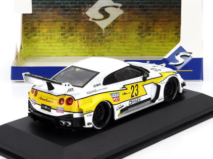 NISSAN | 35GT-RR LB-SILHOUETTE N 23 WORKS LIBERTY WALK 2020 | WHITE YELLOW BLACK