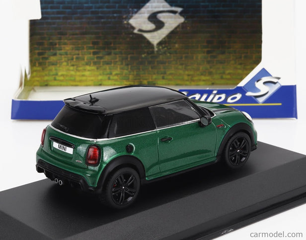 Mini Cooper John Works Jcw F56 2023 1:43 Solido zelená