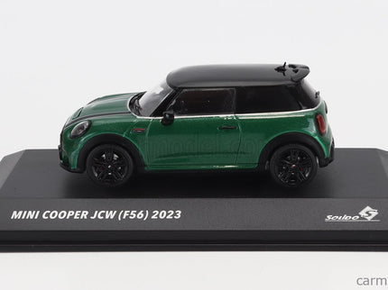 Mini Cooper John Works Jcw F56 2023 1:43 Solido zelená