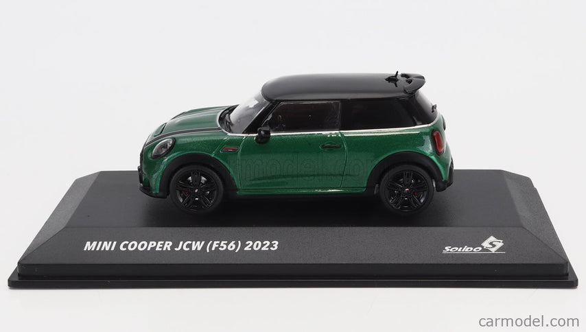 Mini Cooper John Works Jcw F56 2023 1:43 Solido zelená