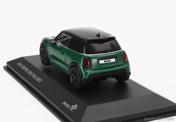 Mini Cooper John Works Jcw F56 2023 1:43 Solido zelená