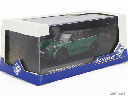 Mini Cooper John Works Jcw F56 2023 1:43 Solido zelená