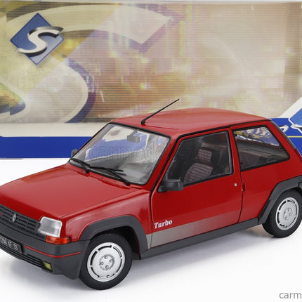 Renault R5 GT Turbo Mki 1985 1:18 Solido červená