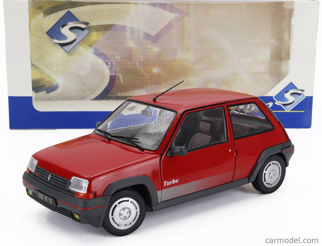 Renault R5 GT Turbo Mki 1985 1:18 Solido červená