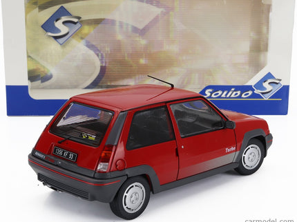 Renault R5 GT Turbo Mki 1985 1:18 Solido červená