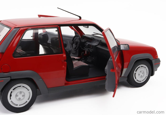 Renault R5 GT Turbo Mki 1985 1:18 Solido červená