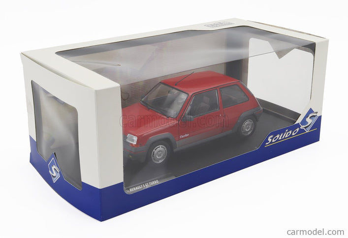 Renault R5 GT Turbo Mki 1985 1:18 Solido červená