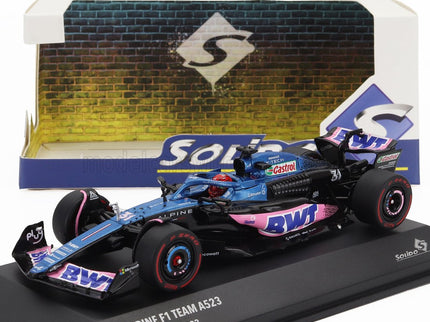 ALPINE | F1  A523 TEAM BWT ALPINE N 31 3rd MONACO GP 2023 ESTEBAN OCON | BLUE PINK