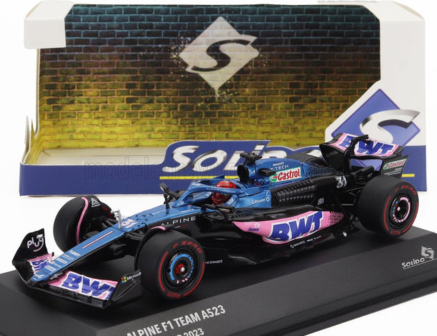 ALPINE | F1  A523 TEAM BWT ALPINE N 31 3rd MONACO GP 2023 ESTEBAN OCON | BLUE PINK