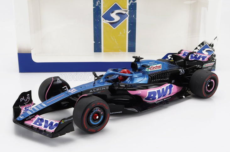 ALPINE | F1  A523 TEAM BWT ALPINE N 31 3rd MONACO GP 2023 ESTEBAN OCON | BLUE PINK