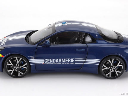 Alpine Alpine A110 Gendarmerie Police Coupe 2023 1:18 Solido modrá