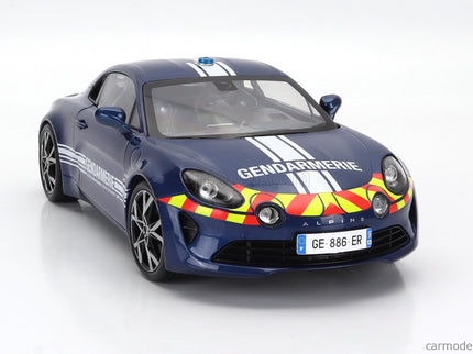 Alpine Alpine A110 Gendarmerie Police Coupe 2023 1:18 Solido modrá
