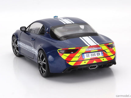 Alpine Alpine A110 Gendarmerie Police Coupe 2023 1:18 Solido modrá