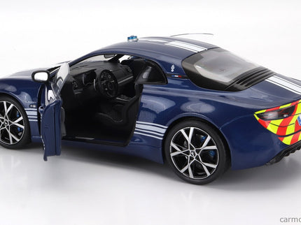 Alpine Alpine A110 Gendarmerie Police Coupe 2023 1:18 Solido modrá