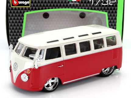 VOLKSWAGEN | T1 SAMBA MINIBUS CUSTOM 1967 | RED WHITE