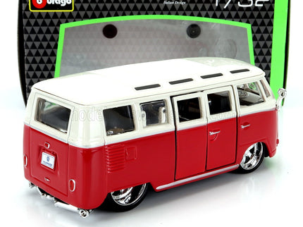 VOLKSWAGEN | T1 SAMBA MINIBUS CUSTOM 1967 | RED WHITE