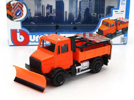 TRUCK | ROAD SECURITY SPAZZANEVE SNOWPLOUGH AND SIGNAL BOARD 2-ASSI 2010 | ORANGE