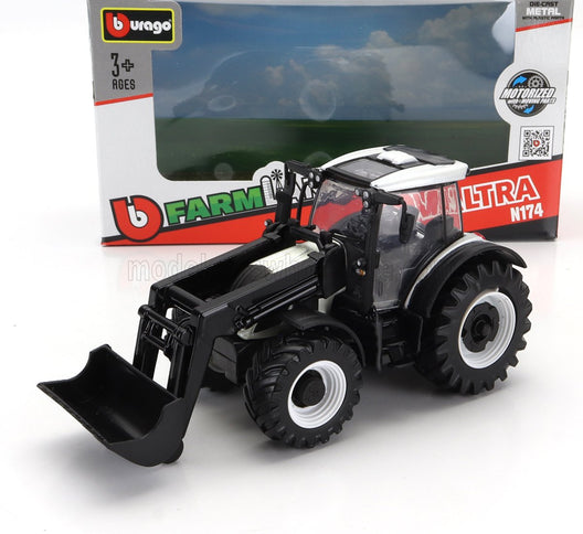 VALTRA | N174 TRACTOR FRONT LOADER 2017 | WHITE BLACK