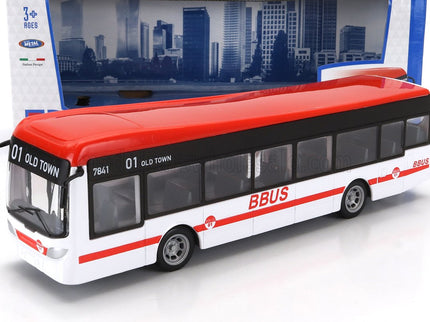 AUTOBUS | BBUS - N 01 OLD TOWN | WHITE RED