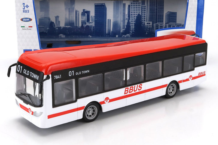 AUTOBUS | BBUS - N 01 OLD TOWN | WHITE RED