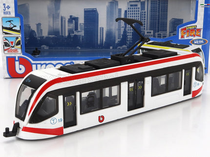 TRAM | CITY TRAM AUTOBUS | WHITE RED BLACK