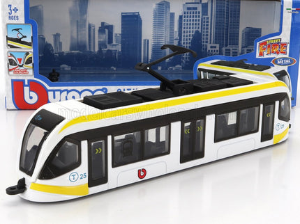 TRAM | CITY TRAM AUTOBUS | WHITE YELLOW BLACK