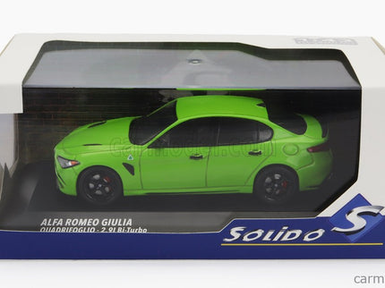ALFA ROMEO Giulia Quadrifoglio 2.9L Biturbo 2020 1:43 Solido zelená