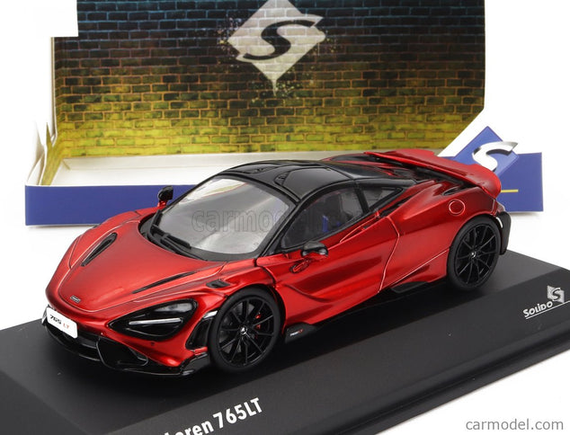 Mclaren 765LT V8 Biturbo 2020 1:43 Solido červená