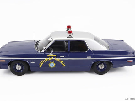 Dodge Monaco Nevada Highway Patrol Police 1974 1:18 KK Scale modrá biela
