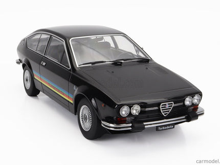 ALFA ROMEO Alfetta 2000 Gtv Turbodelta 1979 1:18 KK Scale 2 Tone čierna