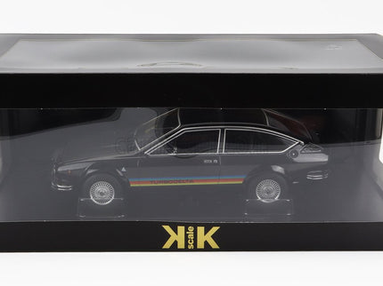 ALFA ROMEO Alfetta 2000 Gtv Turbodelta 1979 1:18 KK Scale 2 Tone čierna