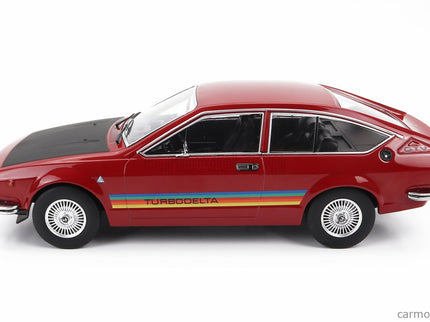 ALFA ROMEO Alfetta 2000 Gtv Turbodelta 1979 1:18 KK Scale červená čierna