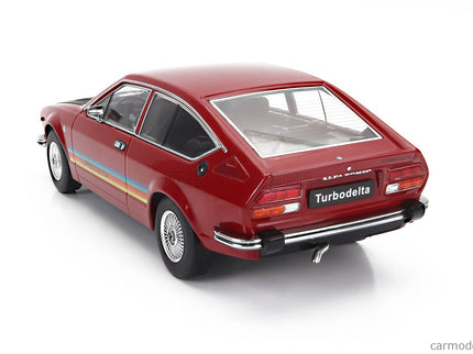 ALFA ROMEO Alfetta 2000 Gtv Turbodelta 1979 1:18 KK Scale červená čierna