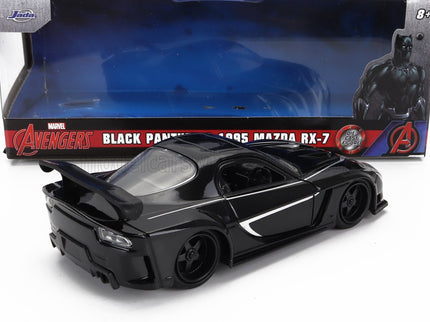 MAZDA | RX-7 WITH BLACK PANTHER FIGURE 1995 | BLACK